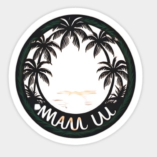 palmeras Sticker